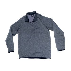 Nike DriFit Performance Half-Zip Pullover - Gray